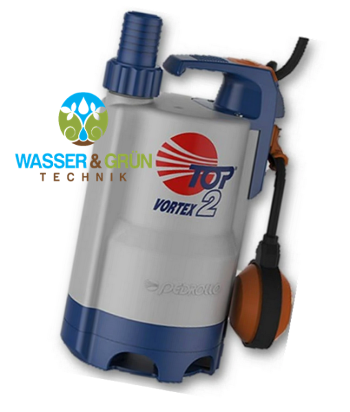 Pedrollo Tauchpumpen Tex und Top Vortex mit Schwimmer